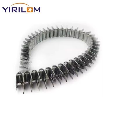 Klip Sofa Seng Galvanis Tugas Berat dengan Mahkota 22mm untuk Pemasangan Kasur dan Furnitur