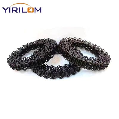 Disesuaikan Hitam 4,0mm Wire Diameter Zig Zag Spring Untuk Tempat Tidur Sofa Atau Kursi