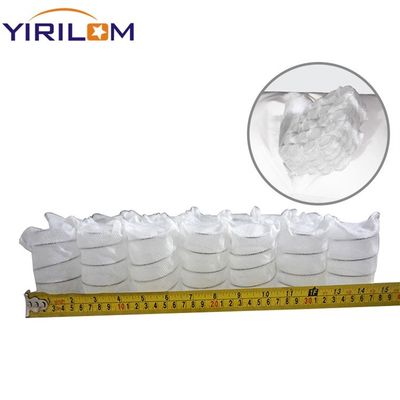 Steel Wire Pocket Spring Coil Unit Anti Rust Treatment Untuk Top Bantal