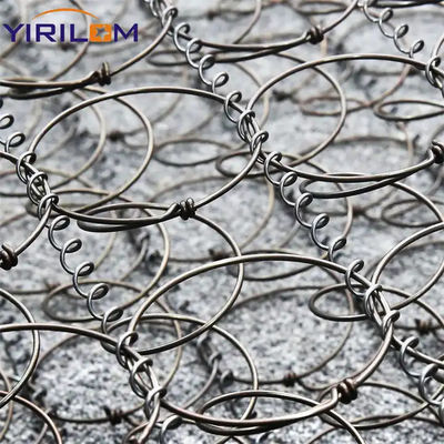 High Carbon Steel Wire Bonnell Spring System Mattress Coil Unit untuk Teknologi Manufaktur Mattress
