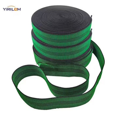 Custom Elastic Webbing Strap Tape Elastic Belt Webbing Polypropylene PP Webbing Untuk Sofa