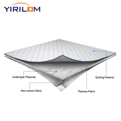 Polyester Mattress Cover Quilted Custom Microfiber Quilting Fabric Pemasok