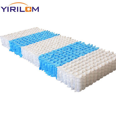 High Carbon Steel Wire Mattress Pocket Spring Unit dengan opsi zona 1/3/5/7 untuk dukungan yang optimal