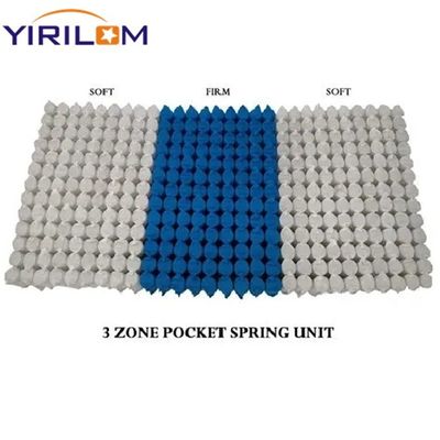 Disesuaikan 3 Zona 1,8mm 2,0mm Kasur Pocket Spring Coil Produsen
