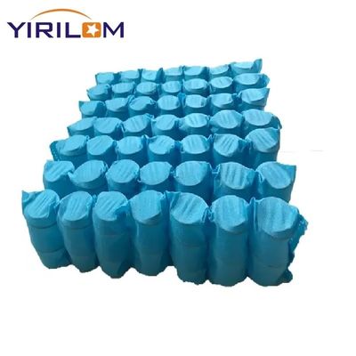 Disesuaikan Biru 1.8mm Baja Sofa Cushions Pocket Spring Coil Unit