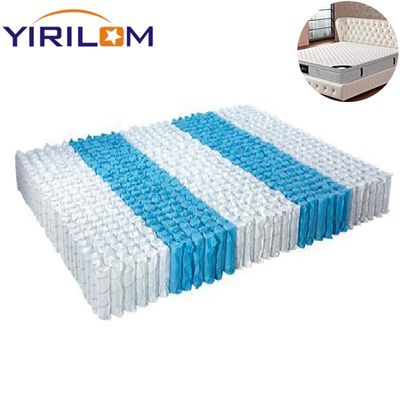 Disesuaikan 1.8/ 2.0 mm Wire All Size Zone Mattress Pocket Spring Interval 5-Zone Pocket Spring Unit