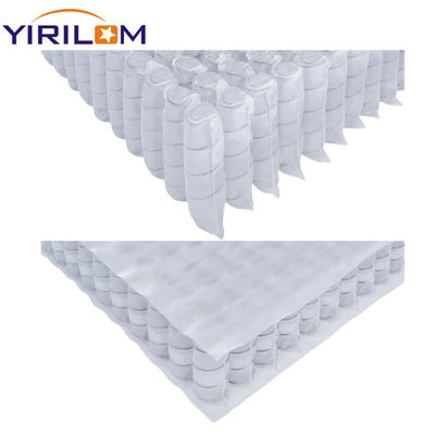 Matras Putih / Biru Pocket Spring dengan Kemasan yang Dikompresi dan Digulung untuk Pengiriman yang Mudah