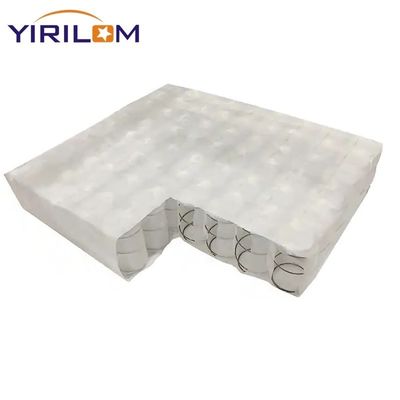 Putih 18 * 18 * 4 inci Pocket Spring Untuk Sofa