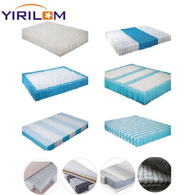 Zona yang dapat disesuaikan Pocket Spring Unit Pocket Coil Spring untuk kasur