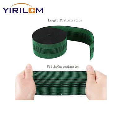 Berkualitas tinggi 50mm PE Dan PP Tenun Teknik Sofa Webbing Tape Seat Belt Sofa Webbing Roll Kualitas Furnitur Aksesoris