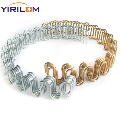 Sofa yang disesuaikan Zig Zag Spring Rolling Zigzag Spring 3.0 3.8mm Resortes Serpientes Steel Inner Roll Springs