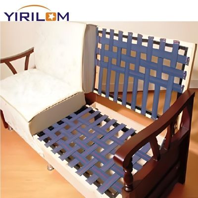 Berkualitas tinggi 5cm lebar sofa elastis Webbing Stretch Latex Band Untuk furnitur sofa