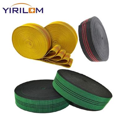 Elastisitas Tinggi Dan Kekuatan 5 Cm Lebar Sofa Webbing Tali Karet Untuk Aksesoris Sofa