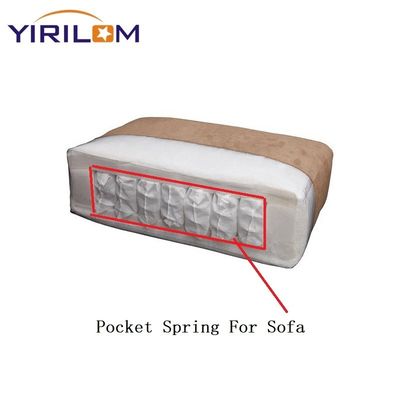Oem Kompresi atau digulung Sofa Pocket Coil Spring Produk Untuk bantal sofa