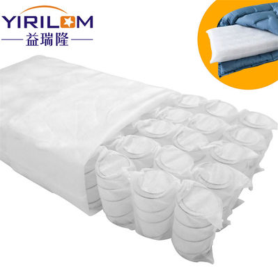 Ukuran Disesuaikan Nyaman 1.0mm Steel Wire Pocket Coil Spring Untuk Bantal