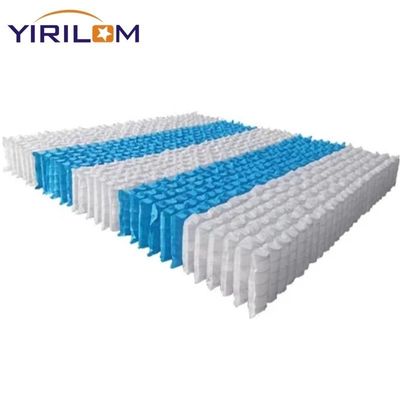 8 Inci Tinggi Zoned Pengalaman Tidur Nyaman Pocket Coil Spring Unit Untuk Kasur
