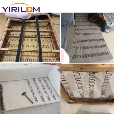 Pegas Zigzag dengan Diameter 4.00mm, Panjang yang Dapat Disesuaikan untuk Dukungan dan Fleksibilitas Sofa