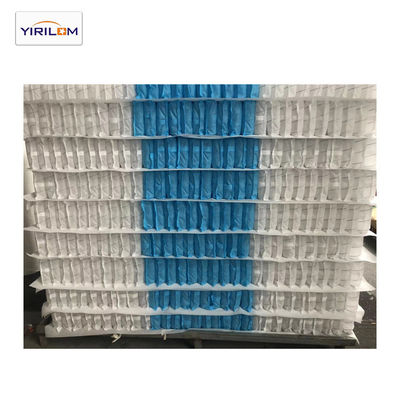 Disesuaikan 3/5/7 Zoned Partisi Dukungan Pocket Coil Springs untuk Furniture Mattress