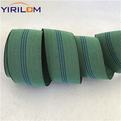 5.0cm Lebar Elastis Karet Webbing Dengan Nylon Polyester Untuk Asesoris Interior Sofa