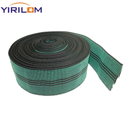 5.0cm Lebar Elastis Karet Webbing Dengan Nylon Polyester Untuk Asesoris Interior Sofa