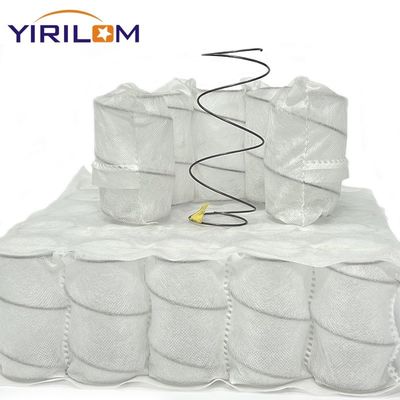 Kompresi Dan Digulung Sofa Pocket Spring Untuk Kusyen Sofa Dengan Kabel Baja Karbon Tinggi Dan Kain Tenun