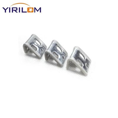 4 lubang logam plastik Zig Zag Spring Clip Untuk Memperbaiki Grapa De Resorte Para Sofa Tempat Tidur Spring Clip