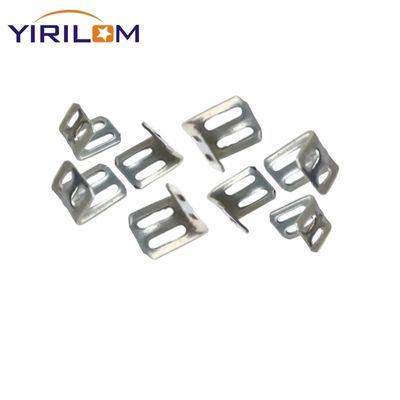 4 lubang logam plastik Zig Zag Spring Clip Untuk Memperbaiki Grapa De Resorte Para Sofa Tempat Tidur Spring Clip