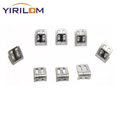 4-Low Sofa Spring Clip Half Plastic Covered Zinc Coated Furniture Fastener untuk Hardware Sofa
