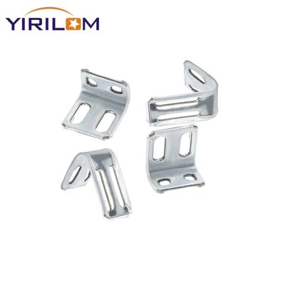 4-Low Sofa Spring Clip Half Plastic Covered Zinc Coated Furniture Fastener untuk Hardware Sofa