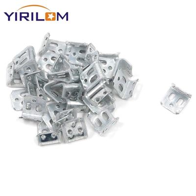 4-Low Sofa Spring Clip Half Plastic Covered Zinc Coated Furniture Fastener untuk Hardware Sofa