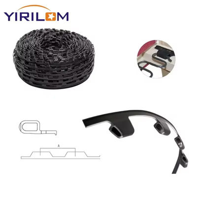 Aksesoris Sofa Custom Hitam PVC Sofa Zig Zag Spring 10cm 12cm Plastik Zig Zag Springs Gelang Strip