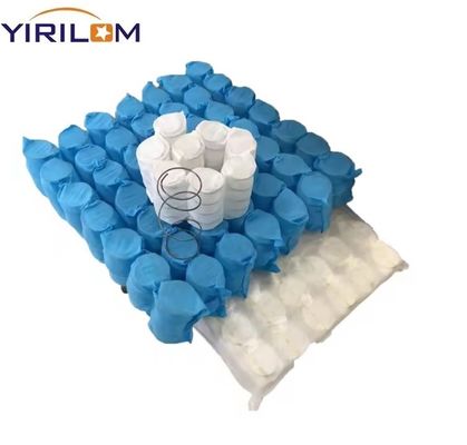 Customized Putih atau Biru 1,8 mm Wire Diameter Elastis Pocket Spring Coils untuk Kusen Sofa