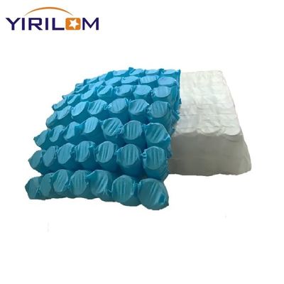 Customized Putih atau Biru 1,8 mm Wire Diameter Elastis Pocket Spring Coils untuk Kusen Sofa