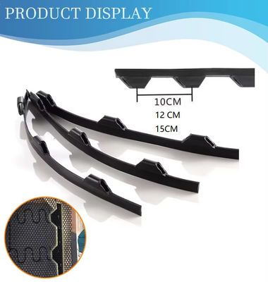 Disesuaikan 12cm Plastik Strip Clip Strip Untuk Zig Zag Spring Fastening