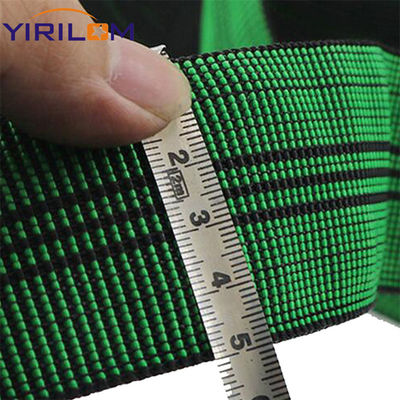 Polyester High Elasticity Sofa Webbing dengan karet untuk perbaikan furnitur dan pita elastis
