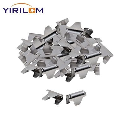 Grosir Galvanis Seng Tetap Wire Clip dengan 22mm Crown untuk Sofa Springs - 6000pcs Packing
