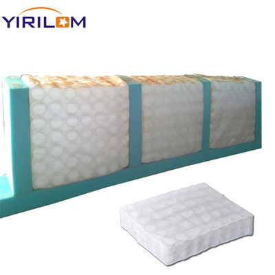 OEM Putih Tinggi 4 Inci Diameter Koil 2.0mm Unit Koil Pegas Saku Sofa Penutup Kain Non Woven