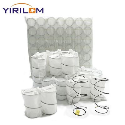 4 Inci Tinggi Sofa Pocket Spring dengan kawat baja karbon tinggi dan desain individu dibungkus untuk bantal yang nyaman