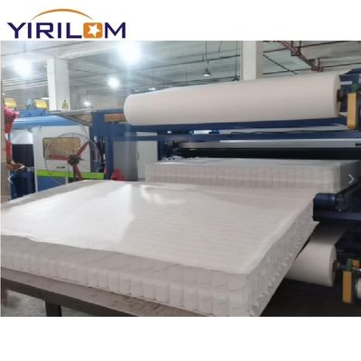 High Carbon Steel Wire Mattress Pocket Spring dengan zona yang dapat disesuaikan dan pengemasan bergulir atau kompresi