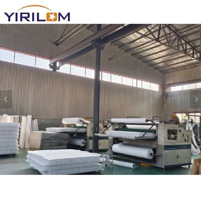 High Carbon Steel Wire Mattress Pocket Spring dengan zona yang dapat disesuaikan dan pengemasan bergulir atau kompresi