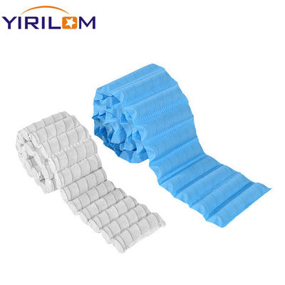 Unit Pegas Pocket Coil Tinggi 8 Inci dengan Dukungan Berzona untuk Kasur Dibuat dari Kawat Baja Karbon Tinggi