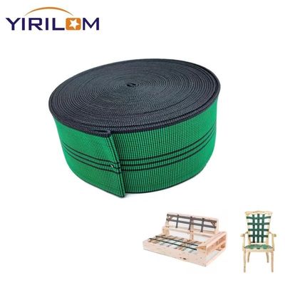 50 mm Polyester Sofa Elastis Webbing Untuk Aksesoris Meubel