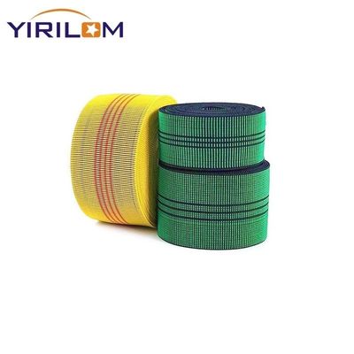 50mm Lebar Polypropylene Lateks Sofa Elastis Untuk Tapel Webbing Tape