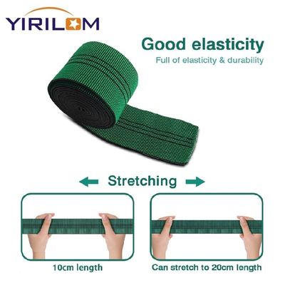 50mm Lebar Polypropylene Lateks Sofa Elastis Untuk Tapel Webbing Tape