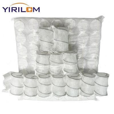High Carbon Steel Wire Sofa Pocket Spring Coil dengan Tinggi 6-8 inci dan Kain Non Woven