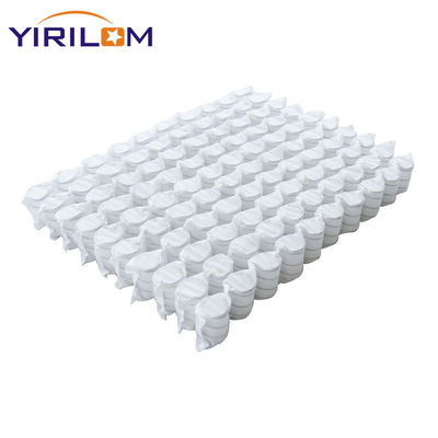 High Carbon Steel Wire Sofa Pocket Spring Coil dengan Tinggi 6-8 inci dan Kain Non Woven