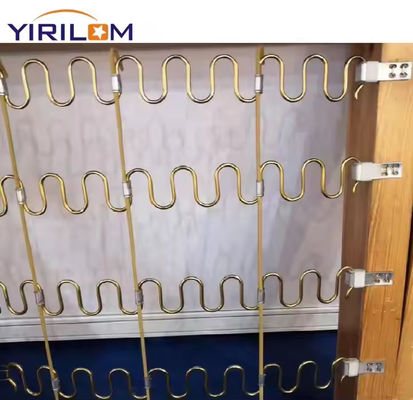 Sofa 4 Lubang Clip Metal Zigzag Spring Untuk Aksesoris Hardware