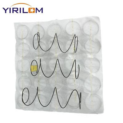 Pegas Pocket Spring Sofa Kawat Baja Karbon Tinggi Ukuran yang Dapat Disesuaikan dengan 4-7 Lilitan untuk Dukungan Bantalan yang Tahan Lama