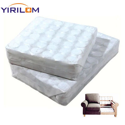 Saku Sofa Ukuran Kustom dengan Pegas Saku Kawat Baja Karbon Tinggi untuk Pengurangan Kebisingan di Bantal Sofa