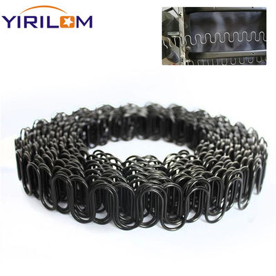 Disesuaikan Hitam 4,0mm Wire Diameter Zig Zag Spring Untuk Tempat Tidur Sofa Atau Kursi